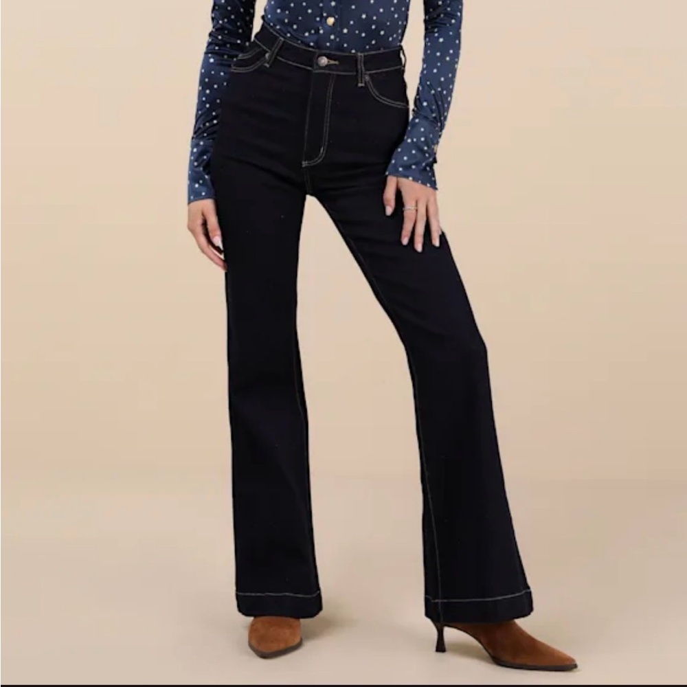 ROLLA’S (NWT) - East Coast Flare, dark wash jeans
